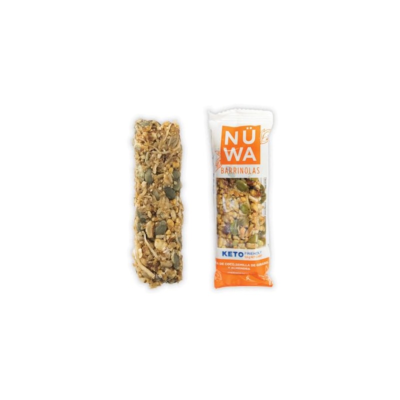 NÜWA 20 Pack Keto: Sabor Coco - Veganas - Snack