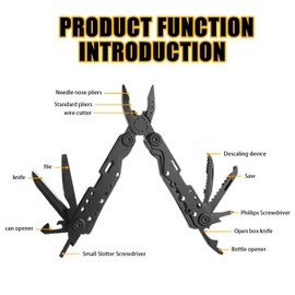 Multi Tool Pliers,Mens Gifts for Dad, Birthday Gifts for Him, Christmas Gifts for Him,Valentines Day,Secret Santa Gifts for Men