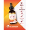 Liquid Vitamin D3 with K2 Drops Max Absorcion, Vitamina D3