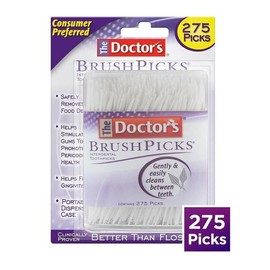 Doctor's The Doctor's BrushPicks Interdental Toothpicks, 275 Picks, Free Shipping