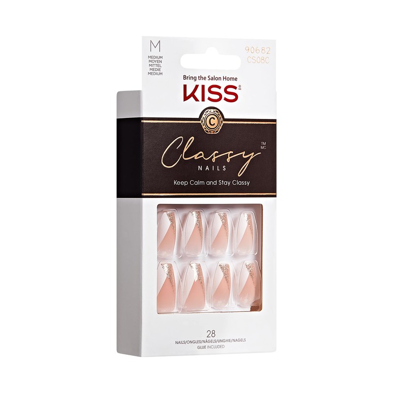KISS Classy Nails- The Boss - (2 Pack)