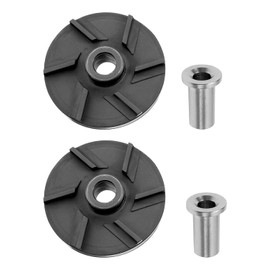3587 Magnetic Impeller and 3220 Bearing Sleeve Mcx Standard Fit for Grindmaster Crathco D15 D155 D25 D255 D35 D355 HD WD Beverage Dispensers, Impeller for Stirring or Spraying Juice, 2PACK