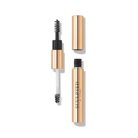 EasyBrow Clear from Sculpted by Aimee - Travel-Friendly, Double-Ended, Vegan 2-in-1 Tinted Fibre or Clear Eyebrow Gel with Spoolie