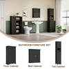 ChooChoo 67" Tall Bathroom Storage Cabinet, Narrow Bathroom Cabinet with