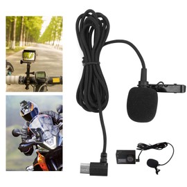 ciciglow External Microphone, Action Camera Type-C Interface, Clip-On, Omnidirectional, 32dB Sensitivity, 20-16000Hz Frequency Range, SJCAM SJ8/SJ9/SJ10 Compatible