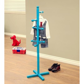 Frenchi Furniture RVBU101 Coat Rack, Blue