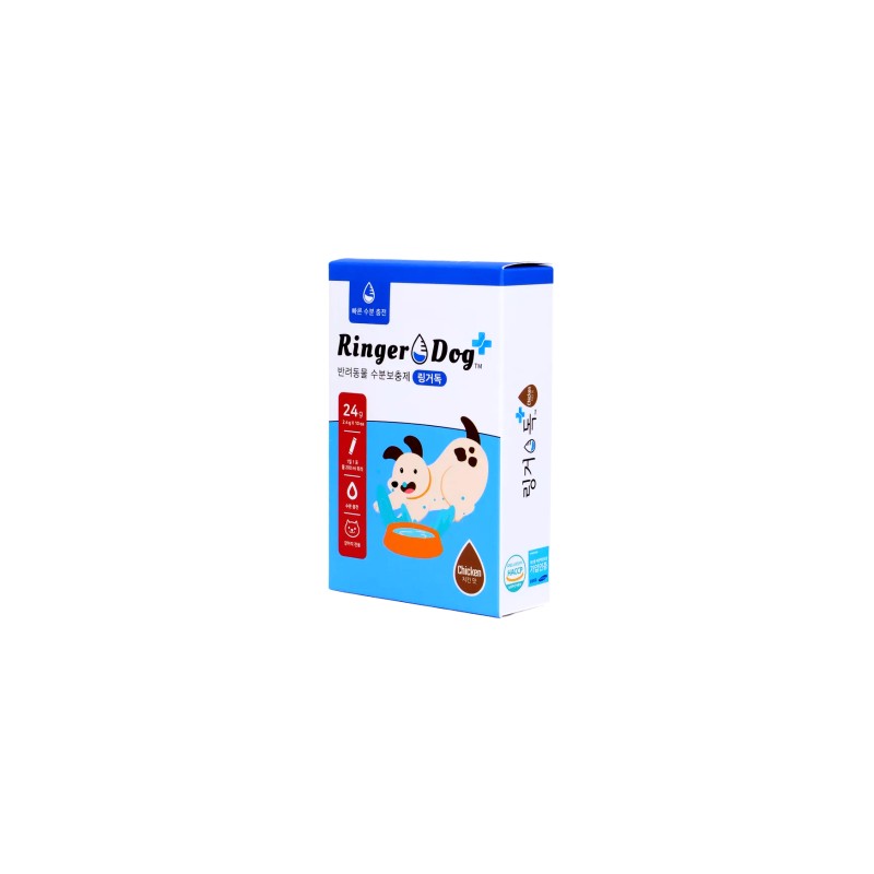 Ringerpet Ringerdog (Chicken Flavor) 10 Pouches / 링거펫 링거독 (치킨