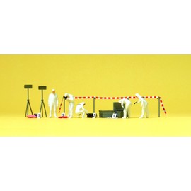 Preiser 10576 H0 Criminal Officers, Trace Protection