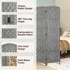 Rose Home Fashion Room Divider Privacy Screen 15.7" Room Dividers