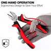 Sharp-Tec Diagonal Cutting Pliers, 160mm Precision Wire Cutters with Anti-Slip