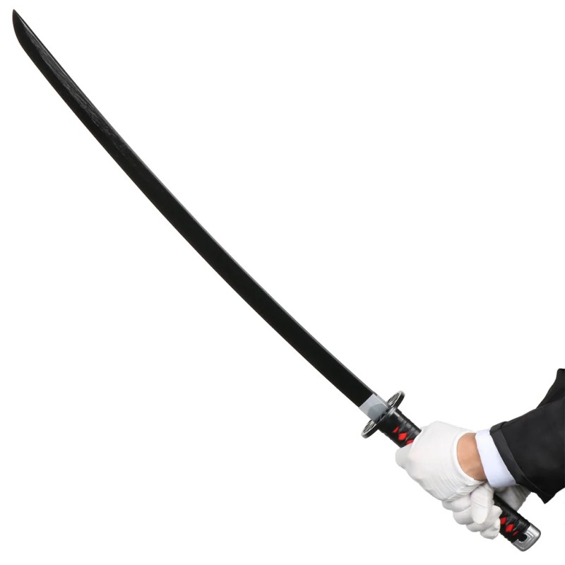Wood Demon Slayer Katana Sword Anime Cosplay Weapons PropsColor: Sanemi