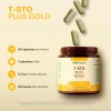 Testo Plus Gold 60 Capsulas 500mg Suplemento Vitalbotanics Sabor Sin