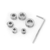 Drill Limit Ring, 6 Piece Drilling Depth Stop, 3-10mm Stainless