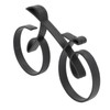Minimalistic Bike Sculpture Metal Modern Wire Framed Style Bike Ornament