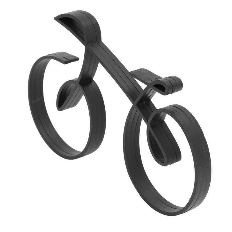 Minimalistic Bike Sculpture Metal Modern Wire Framed Style Bike Ornament