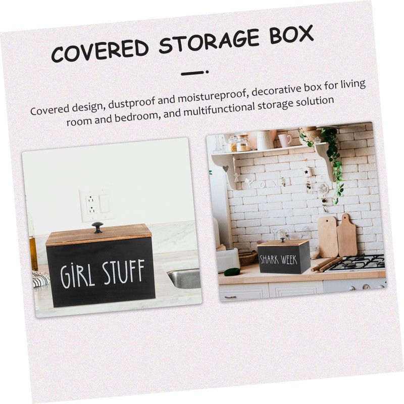 CHILDWEET Garlic Keeper Box Stylish Storage Container with Lid for