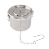 Seasoning Strainer with Hanging Chain Stainless Steel Tea Balls Filter