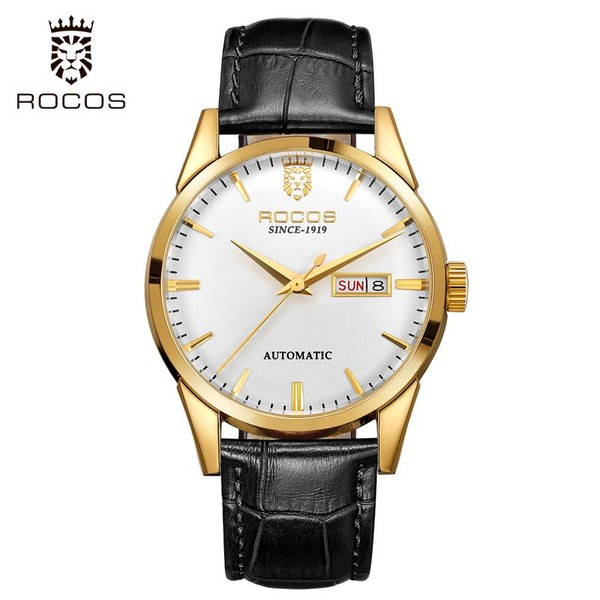 ROCOS Luxury Fully Automatic Mechanical Watch | High-End Stylish Design,