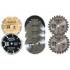 FastCraft 8pc 4.5" Mini Compact Saw Blades 4-1/2"- All Industrial