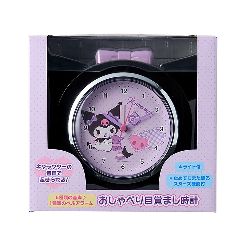 Sanrio Alarm Clock Kuromi ABS Resin with Light 306720
