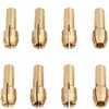 2 Set of Brass Collet Fits Dremel Rotary Tools Including