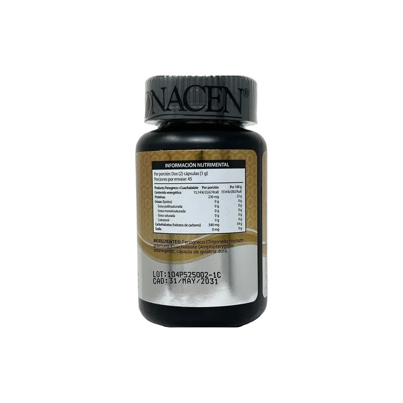 Fenogreco Y Cuachalalate (90 Caps) Pronacen