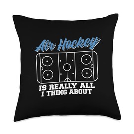 Air Hockey Table Game Pucks Rules Mini Paddles Machine Throw Pillow