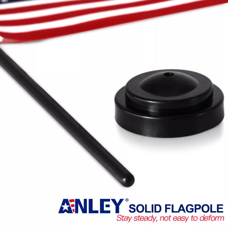 Anley USA Deluxe Desk Flag Set - 6 x 4