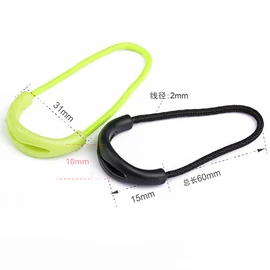 10pcs/Pack U Shape Color Zipper Pulls Fits/Zipper Fixer for Apparel Accessories (Navy Blue)