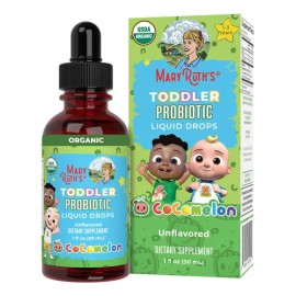 Mary Ruth's Gotas Probióticas Para Niños Pequeños 30ml Sabor Sin Sabor