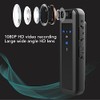 Mini Body Camera 1080P, 180 Degree Rotating Video Recorder With