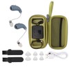 2PCS Digital Sound Enhancer Rechargeable Sound Hearing Device with Noise
