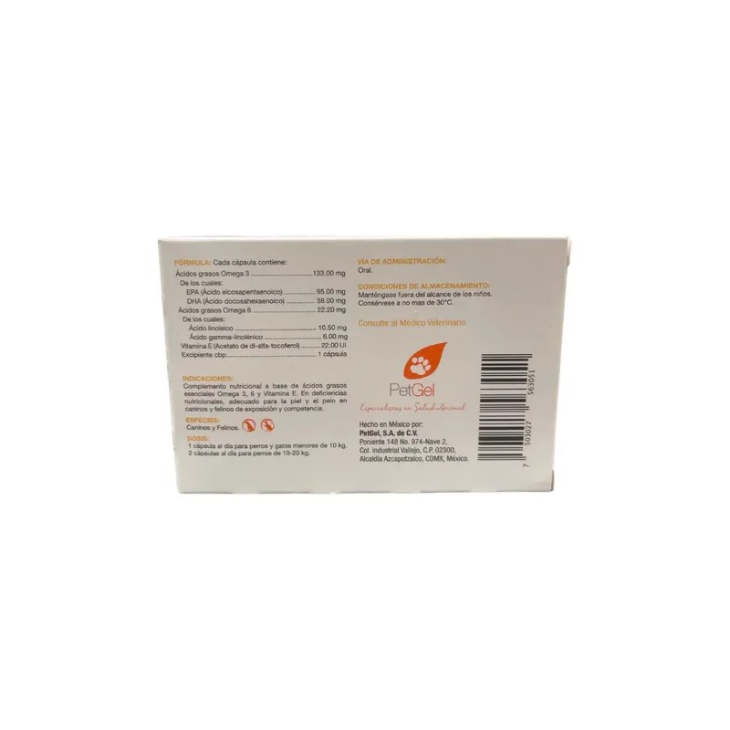 Omegatrix Ácidos Grasos Omega 3 Y 6 Para Perro