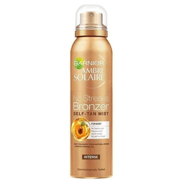 GARNIER AMBRE SOLEIL NATURAL BRONZER SELF TAN MIST BODY 150ML