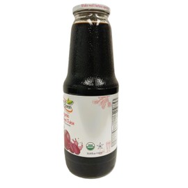 Anna and Sarah 33.8 Oz Organic Red Beet Juice - Glass Bottle (4 Pack) No Sugar Added, No Artificial Colors, No Preservatives, No Flavors Added,NOT from Concentrate