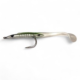 FISHIN ADDICT Nano Sandeel Saltwater Soft Plastic LRF Fishing 50 mm 4 pack FISHIN ADDICT (PEARL GREEN)