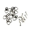 Fukui Metal Crafts F-0185 D-Shaped Hanging Hanger with Large Holes