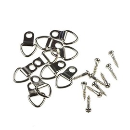Fukui Metal Crafts F-0185 D-Shaped Hanging Hanger with Large Holes