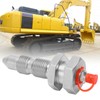 Excavator Grease Valve Stainless Steel Accessory Replacement Part for Komatsu