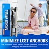 Better Boat Anchor Swivel, Stainless Steel Shackle Chain Swivel, Fits