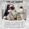 Pekingese Dog Blanket - Let it Snow - Super Soft