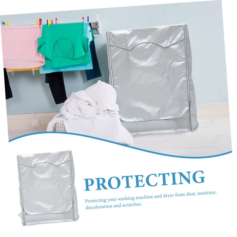 Operitacx Washing Machine Cover Full Protection for Washers Dryers Dustproof