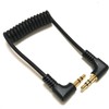 Access E Direct 15-30cm Male to Male 3.5mm Coiled Stereo