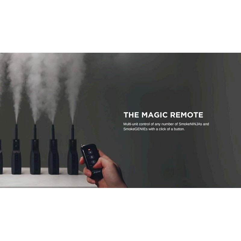 PMI SmokeNINJA and SmokeGENIE Remote Control