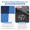 Tomeurperf Large Picnic Blanket Beach Blanket, 80''x80'' Outdoor Mat Waterproof