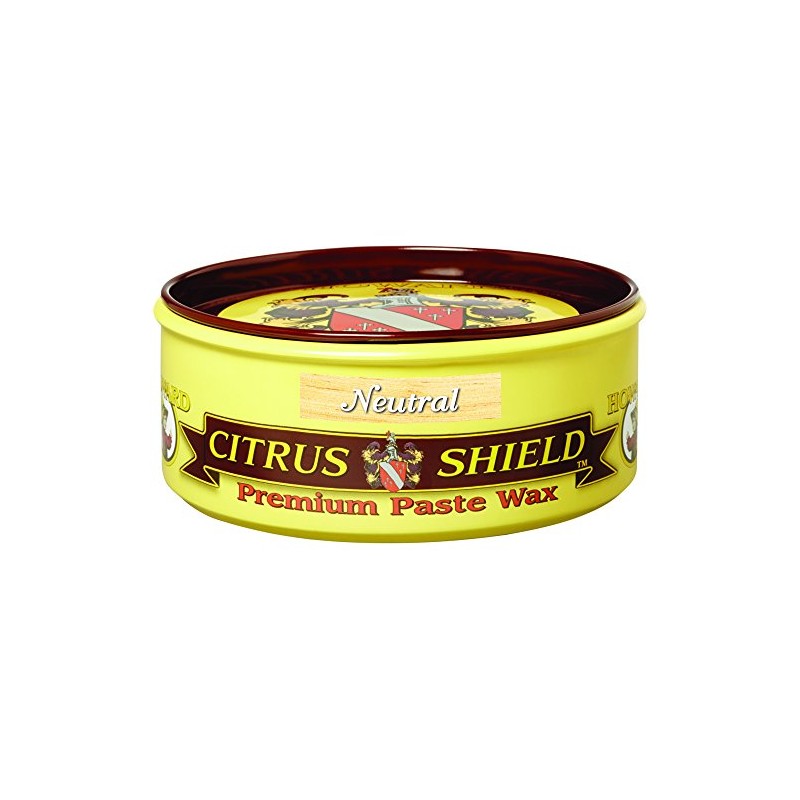 Howard CS0014 Citrus Shield Paste Wax, 11-Ounces Neutral (2-Pack)
