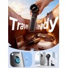 Handheld Portable Fan, 6-Speed Rechargeable Powerful Mini Fan