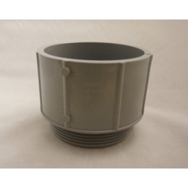 Cantex PVC Male Terminal Adapter Threaded 3" Ul Schedule 40