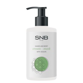 NAILUP by SNB SNB Professional Cream Mask with Zeolite 250 ml  Revitalizing Care with Ichthyol and Herbal Extracts  Soothing Foot and Hand Mask with Eucalyptus Oil | Hand and Body Cream Mask