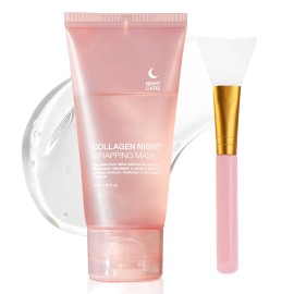 Unbranded Medicuben Collagen Night Wrapping Mask 2.53 fl.oz Nourish and Moisturize Skin US